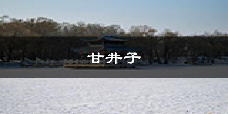 大连甘井子天气预报未来一周