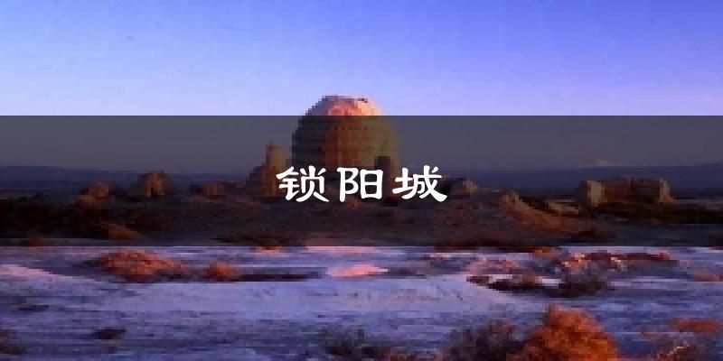 锁阳城今日天气